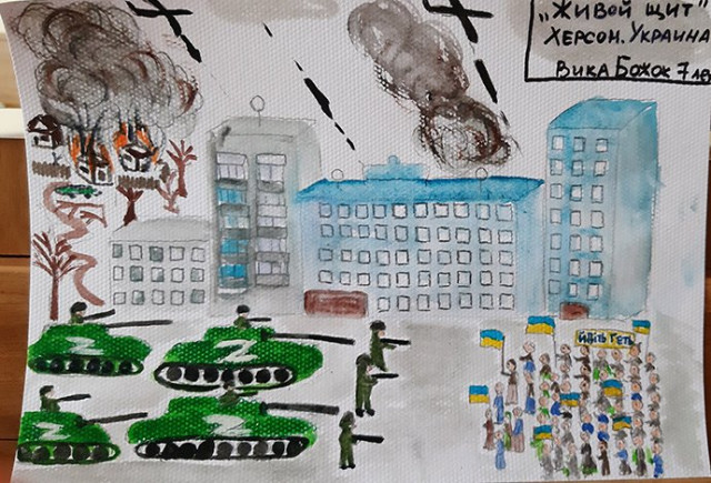 Віка Божок, 7 років