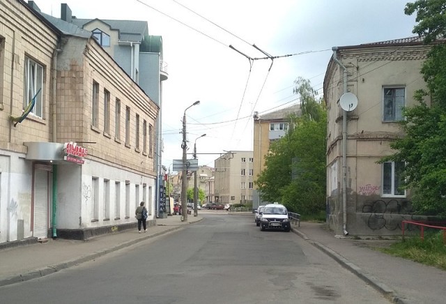 Відтинок нинішньої вулиці Богдана Хмельницького, а колись – початкова ділянка вулиці Французької