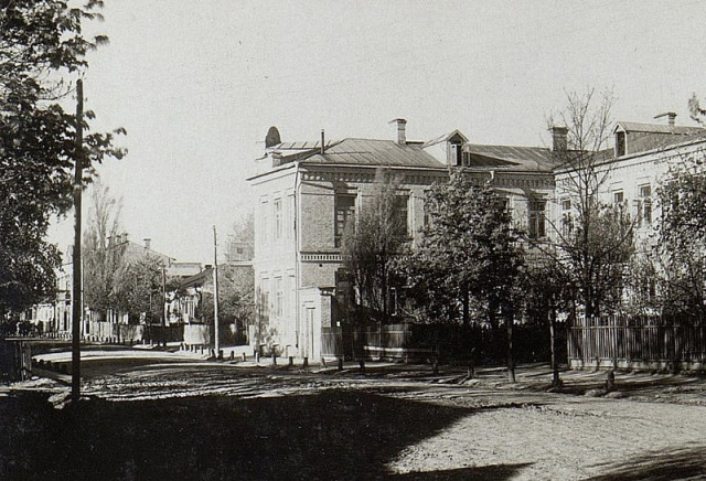 Вулиця на Новій будові в 1915 році. Зараз Шопена