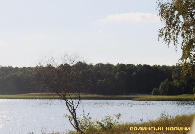 Озеро Біле - кордон з Республікою Білорусь
