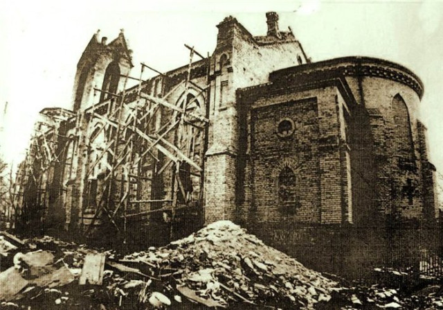 Кірха у стані руйнації