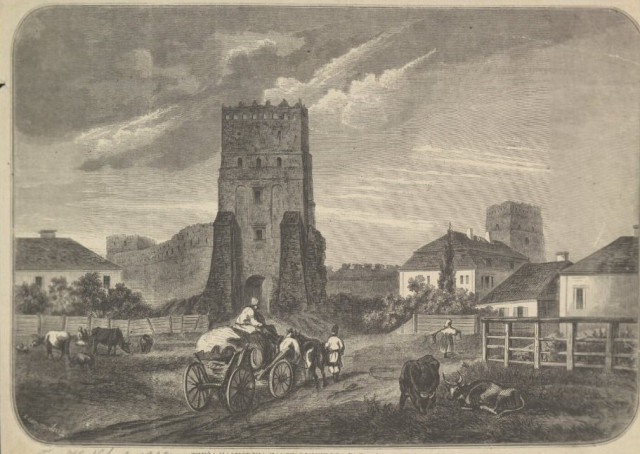 Луцький замок, до 1900 р.