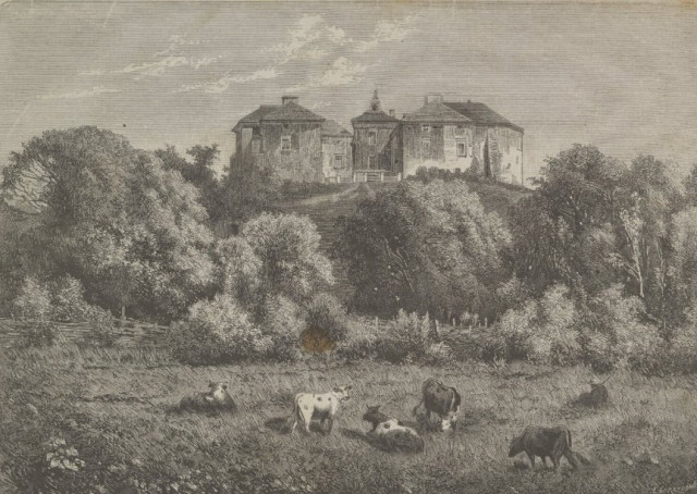 Олеський замок, 1870-ті роки