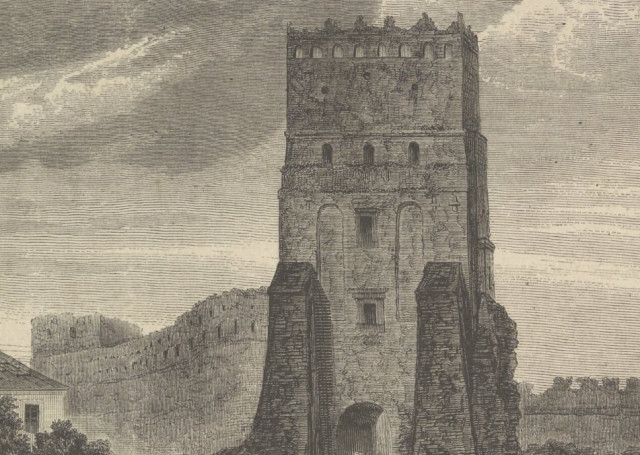 Луцький замок, до 1900 р.