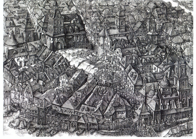 Олександр Дишко. Площа Ринок у Луцьку XVI-XVIII століття, 2017