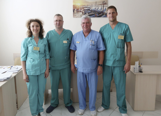 Лікарі стаціонару онкогінекологічного відділення