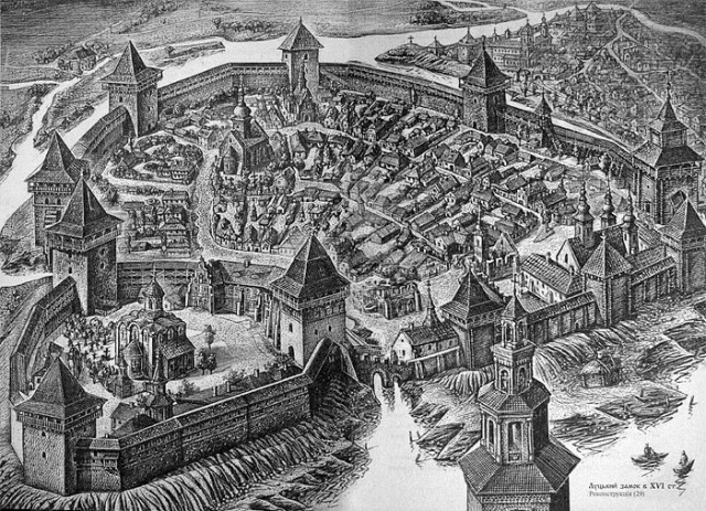 Замок у XVI столітті