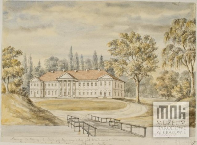 Палац на малюнку Наполеона Орди