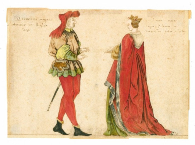 Князь Вітовт із дружиною Ганною