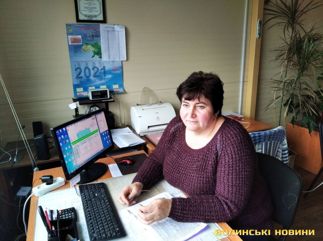 Начальник метеостанції «Луцьк» Тетяна Жур