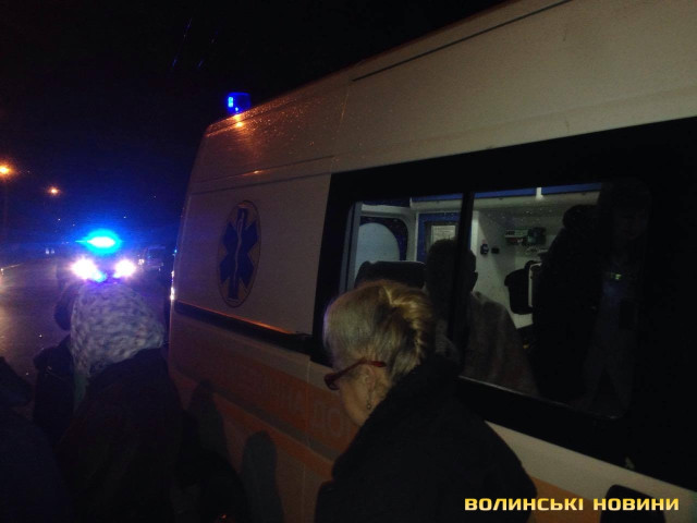 Постраждалий в кареті швидкої