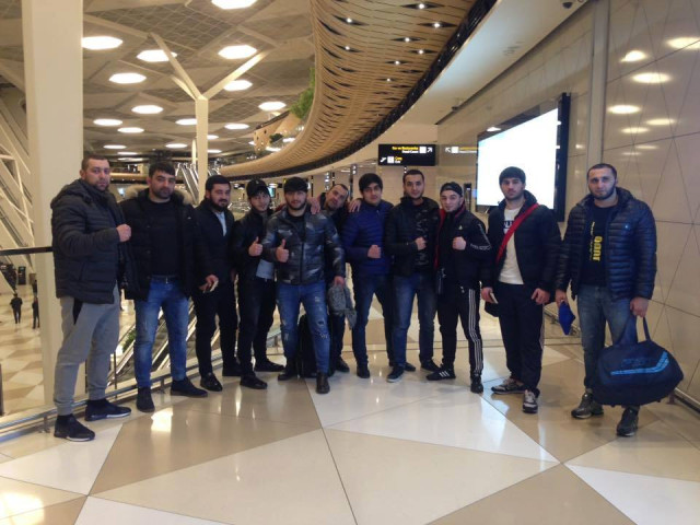 Збірна з Азербайджану та Туреччини готується до перельоту 