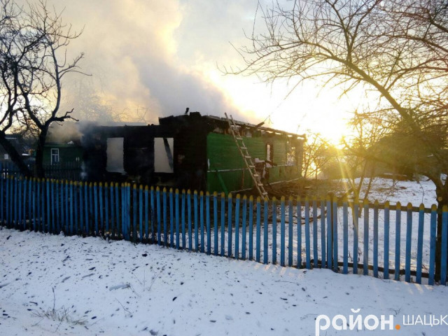 Пожежа в селі Пулемець