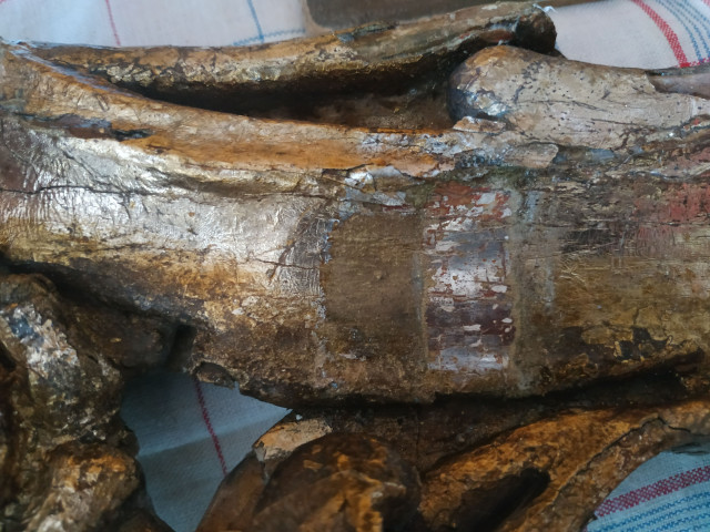 Унікальні царські врата, ґемплі та теодоліт: у Нововолинському історичному музеї показали топ-5 експонатів 9 Ось такий вигляд має розчищена поверхня срібла