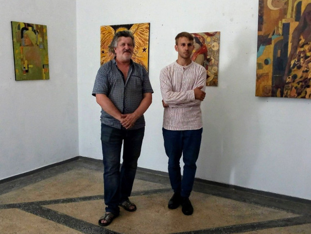 На персональній виставці Артема Лук’янчука