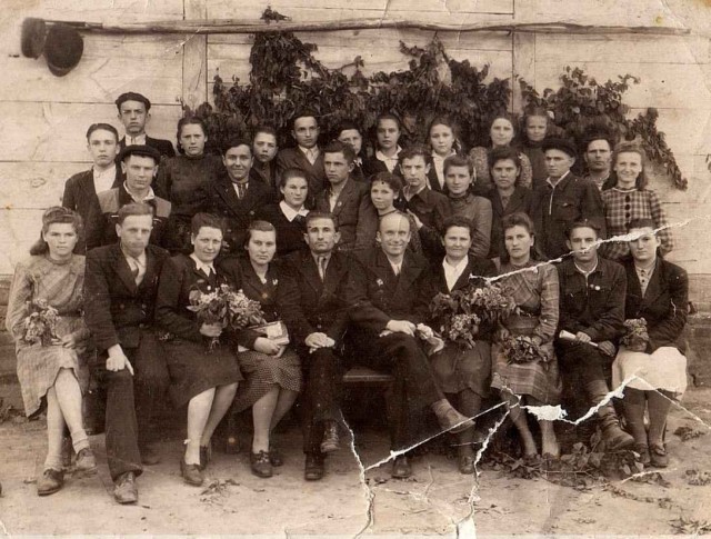 Восьмикласники з Бран і Довгова, 1949-1950 роки