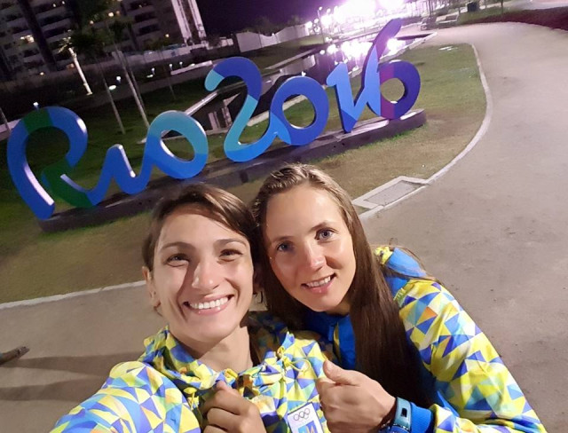 із землячкою Юлею Ткач