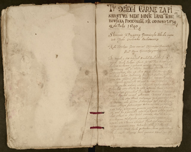 Аркуші міської книги Луцька, ХVII століття