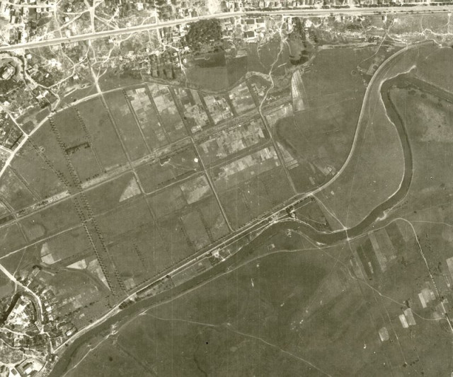 Кінцевий вигляд території. Фото 1944 року