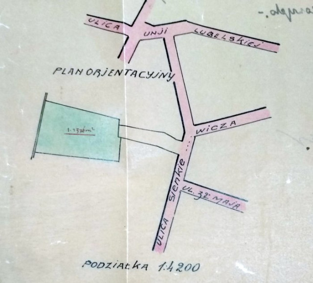 План орендованої території