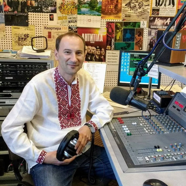 Радіоведучий Сергій Ткачук