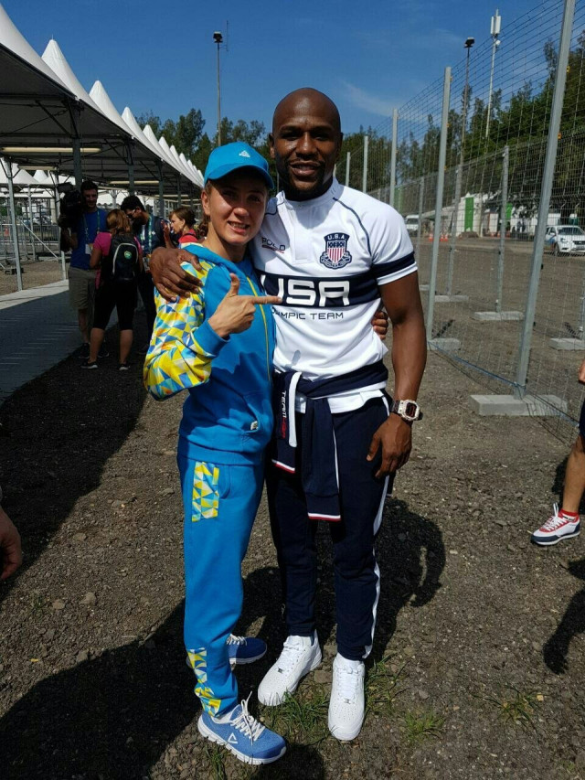 З Флойдом Мейвезером