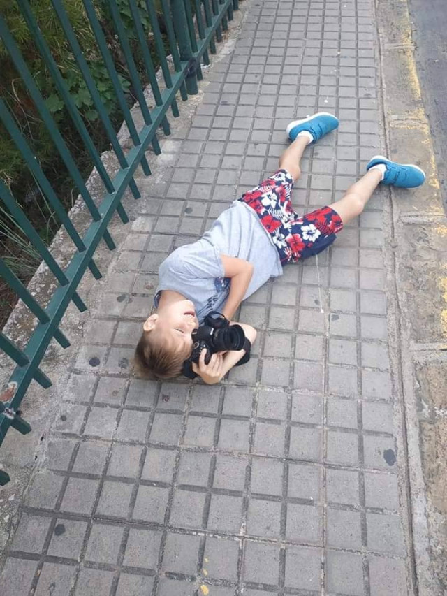 Ілля фотографує Барселону