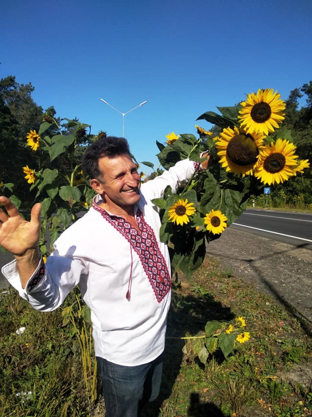 Скульптор Василь Рижук