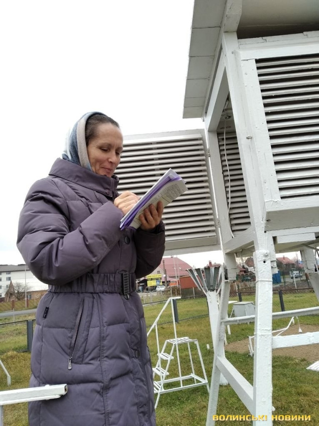 Технік-метеоролог Оксана Букей