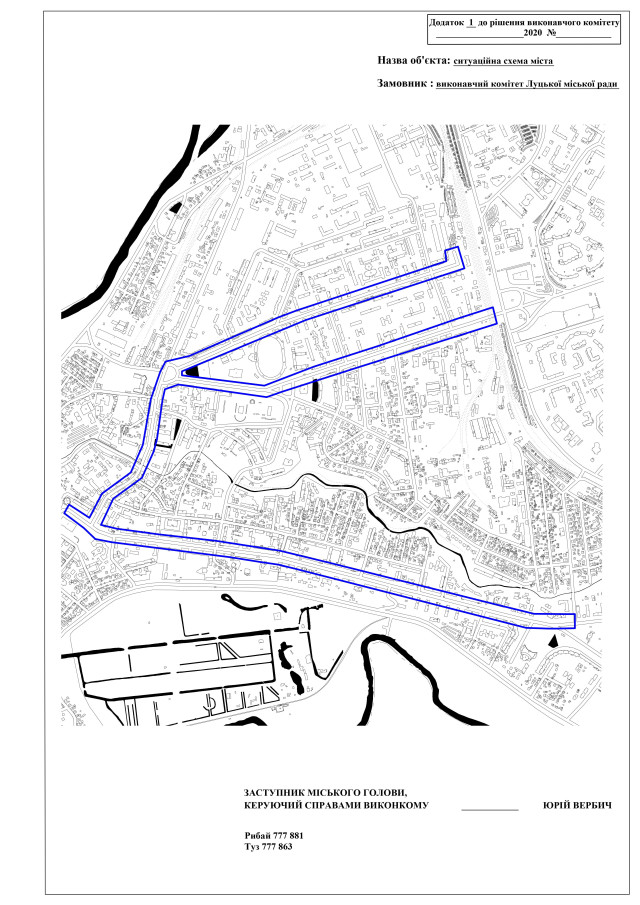 Ситуаційна схема міста