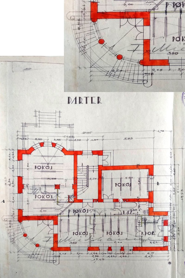 План вілли Лазаревича